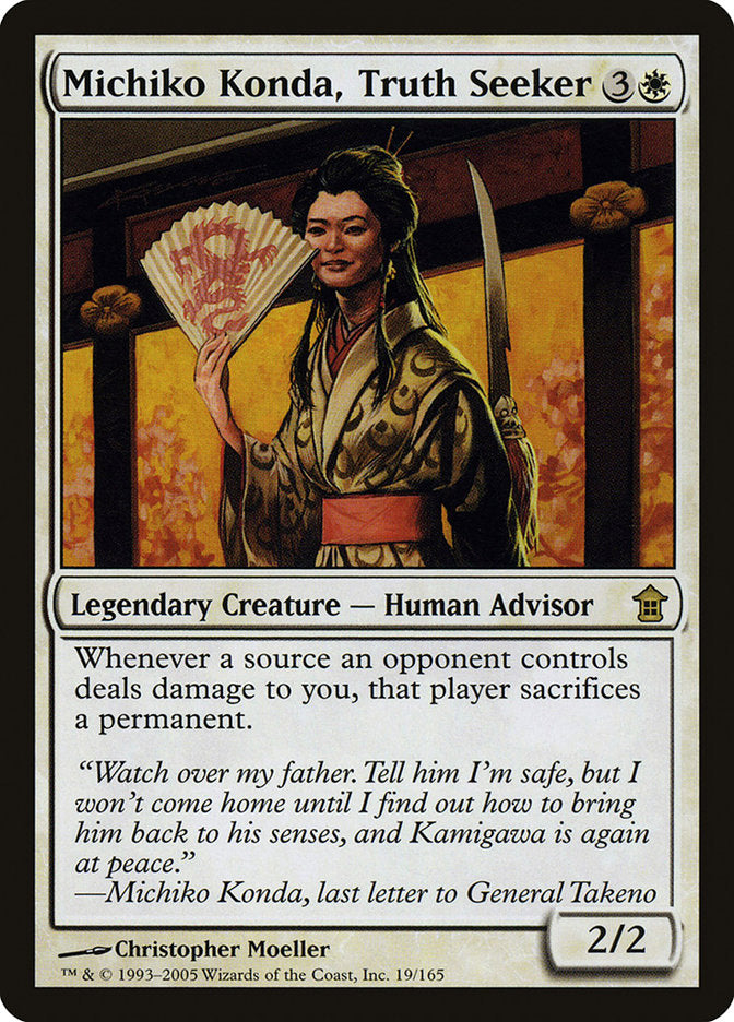Michiko Konda, Truth Seeker [Saviors of Kamigawa] - Magic: The Gathering - Card Brawlers | Quebec | Canada |