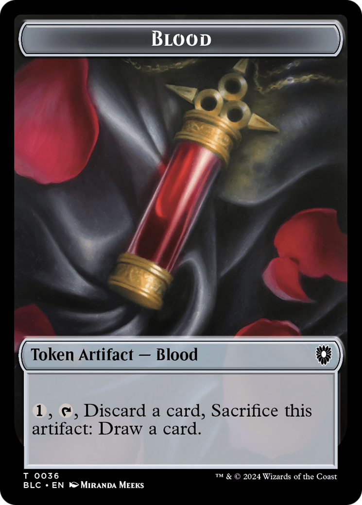 Spider // Blood Double-Sided Token [Bloomburrow Commander Tokens] - Magic: The Gathering - Card Brawlers | Quebec | Canada |