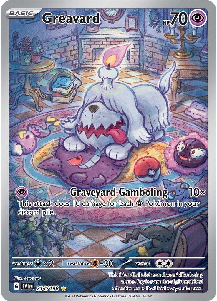 Greavard (214/198) [Scarlet & Violet: Base Set] - Pokémon - Card Brawlers | Quebec | Canada |