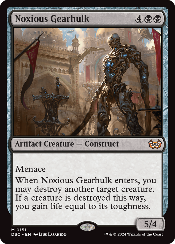 Noxious Gearhulk [Duskmourn: House of Horror Commander] - Magic: The Gathering - Card Brawlers | Quebec | Canada |