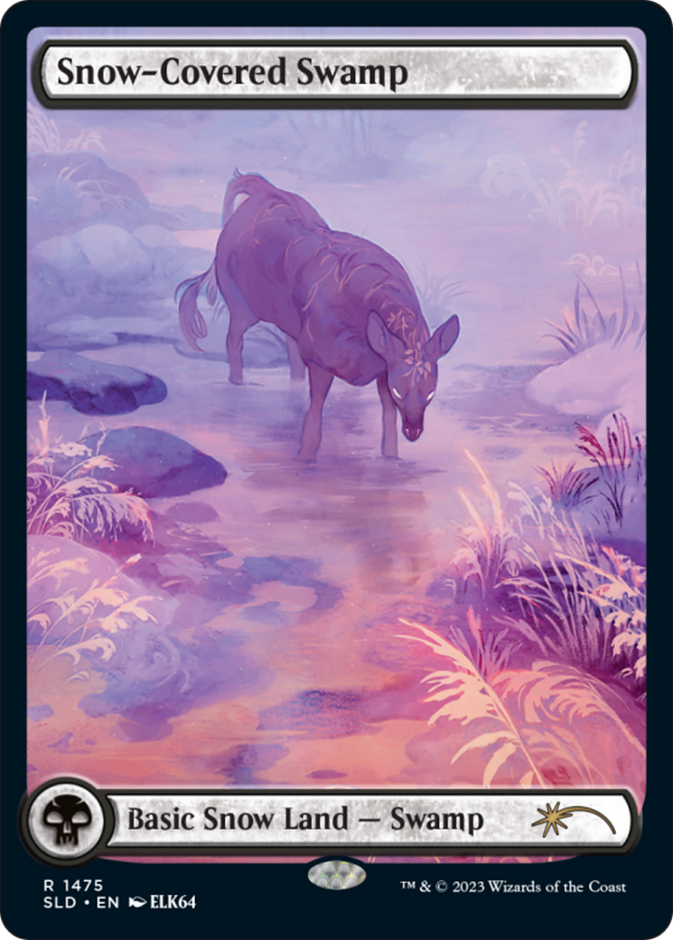 Snow-Covered Swamp (1475) (Rainbow Foil) [Secret Lair Drop Series] - Magic: The Gathering - Card Brawlers | Quebec | Canada |