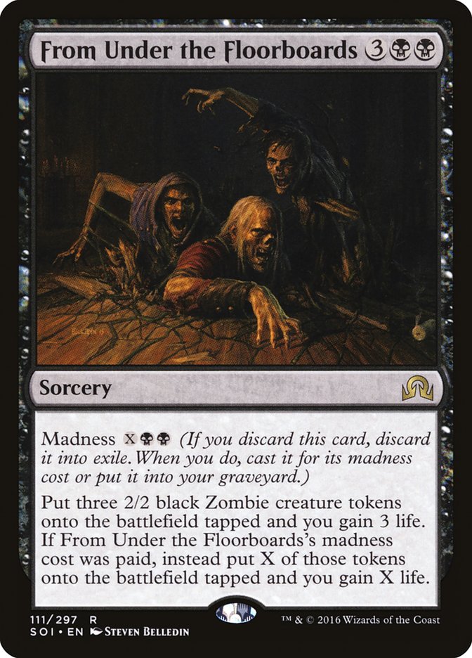 From Under the Floorboards [Shadows over Innistrad] - Magic: The Gathering - Card Brawlers | Quebec | Canada |