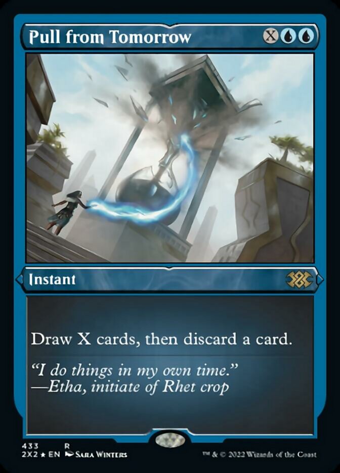 Pull from Tomorrow (Foil Etched) [Double Masters 2022] - Magic: The Gathering - Card Brawlers | Quebec | Canada |