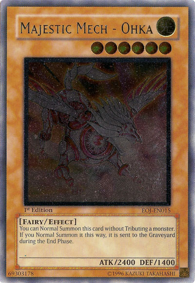 Majestic Mech - Ohka [EOJ-EN015] Ultimate Rare - Yu-Gi-Oh! - Card Brawlers | Quebec | Canada |