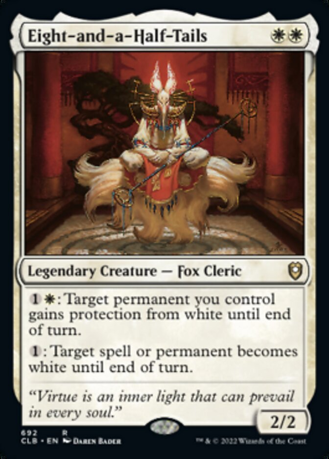 Eight-and-a-Half-Tails [Commander Legends: Battle for Baldur's Gate] - Magic: The Gathering - Card Brawlers | Quebec | Canada |