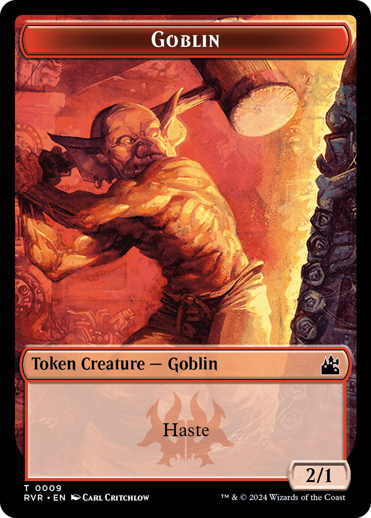 Saproling // Goblin (0009) Double-Sided Token [Ravnica Remastered Tokens] - Magic: The Gathering - Card Brawlers | Quebec | Canada |