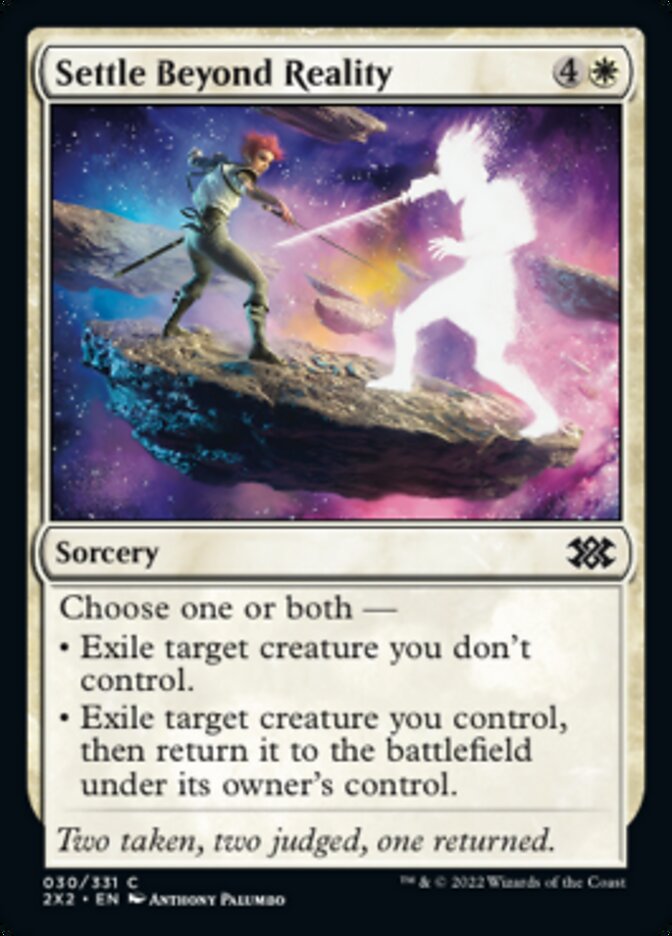 Settle Beyond Reality [Double Masters 2022] - Magic: The Gathering - Card Brawlers | Quebec | Canada |