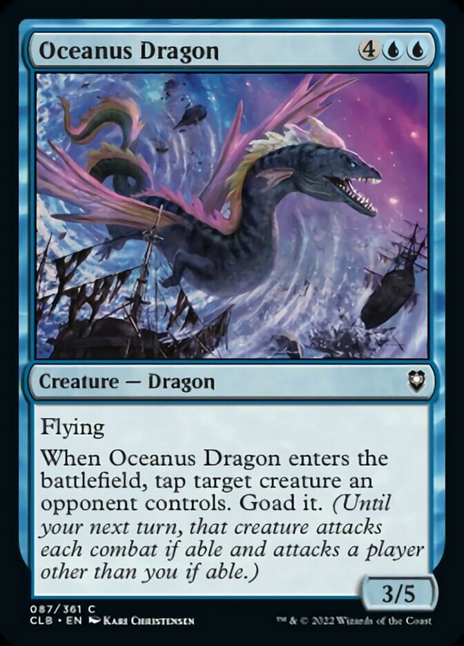 Oceanus Dragon [Commander Legends: Battle for Baldur's Gate] - Magic: The Gathering - Card Brawlers | Quebec | Canada |
