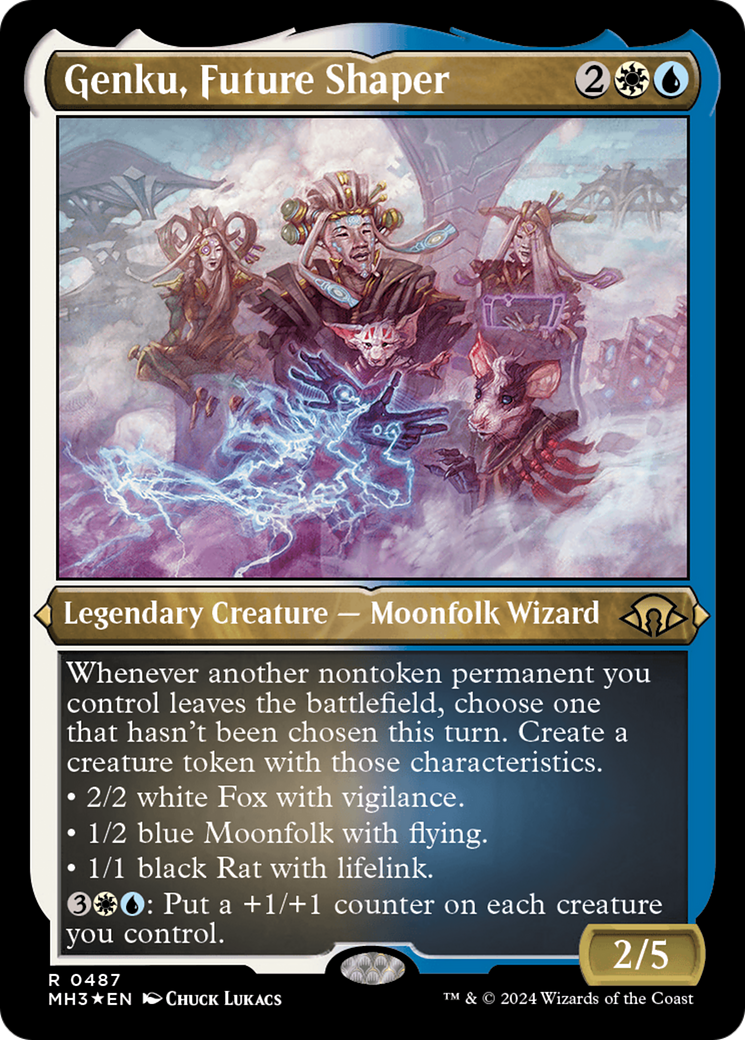 Genku, Future Shaper (Foil Etched) [Modern Horizons 3] - Magic: The Gathering - Card Brawlers | Quebec | Canada |