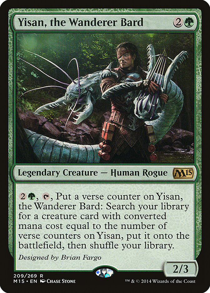 Yisan, the Wanderer Bard [Magic 2015] - Magic: The Gathering - Card Brawlers | Quebec | Canada |
