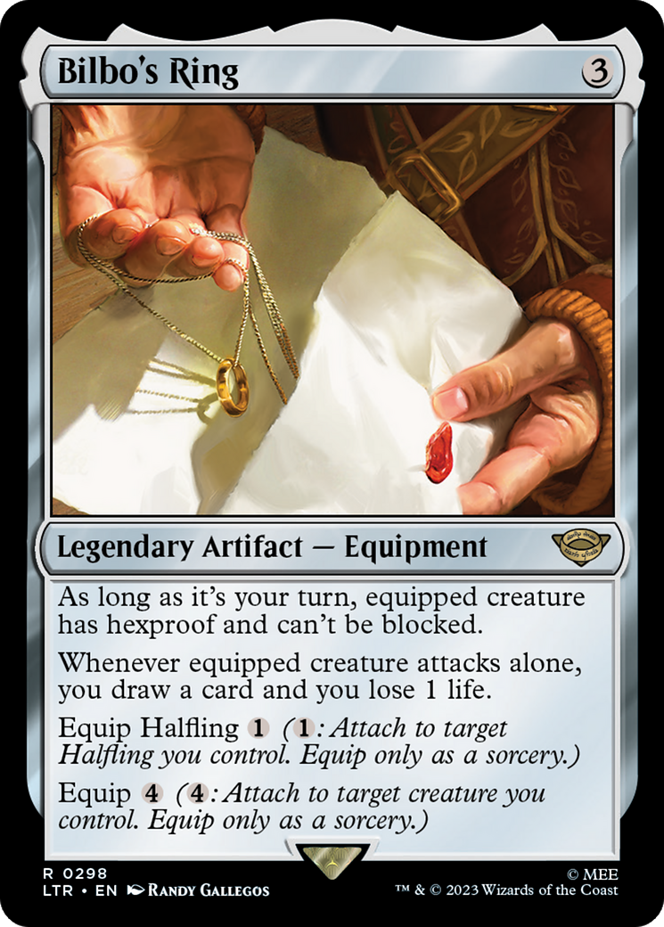 Bilbo's Ring [The Lord of the Rings: Tales of Middle-Earth] - Magic: The Gathering - Card Brawlers | Quebec | Canada |
