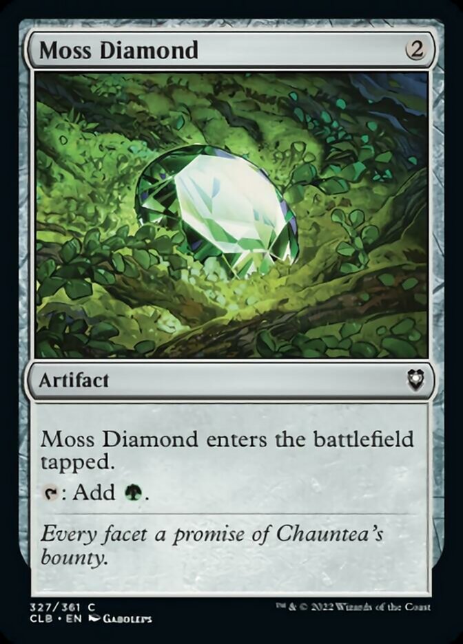 Moss Diamond [Commander Legends: Battle for Baldur's Gate] - Magic: The Gathering - Card Brawlers | Quebec | Canada |