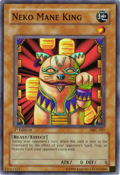 Neko Mane King [MFC-021] Common - Yu-Gi-Oh! - Card Brawlers | Quebec | Canada |