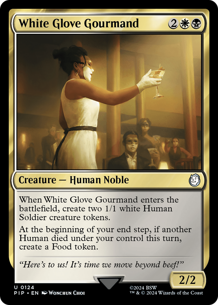 White Glove Gourmand [Fallout] - Magic: The Gathering - Card Brawlers | Quebec | Canada |