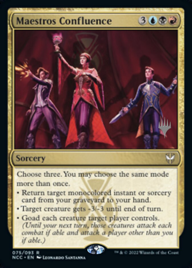Maestros Confluence (Promo Pack) [Streets of New Capenna Commander Promos] - Magic: The Gathering - Card Brawlers | Quebec | Canada |