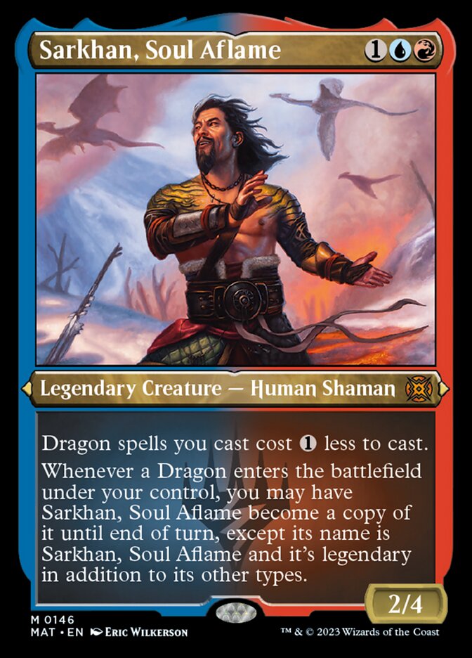 Sarkhan, Soul Aflame (Foil Etched) [March of the Machine: The Aftermath] - Magic: The Gathering - Card Brawlers | Quebec | Canada |
