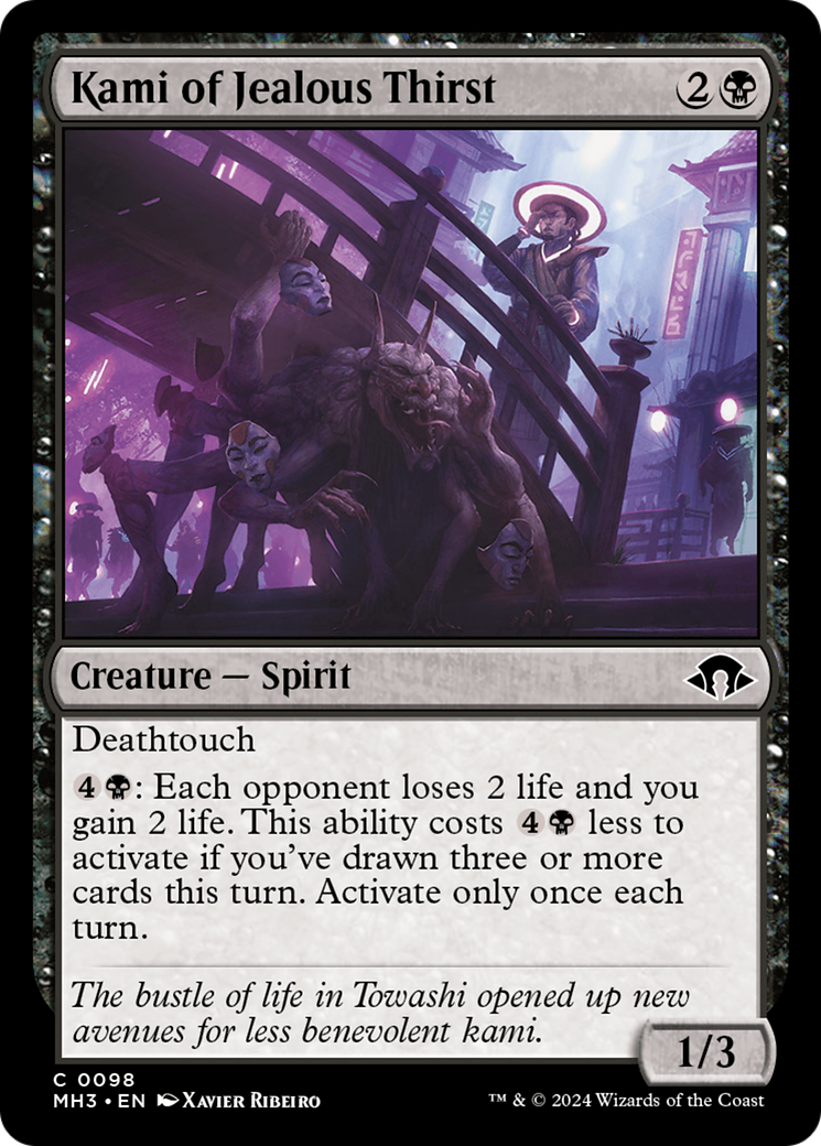 Kami of Jealous Thirst [Modern Horizons 3] - Magic: The Gathering - Card Brawlers | Quebec | Canada |