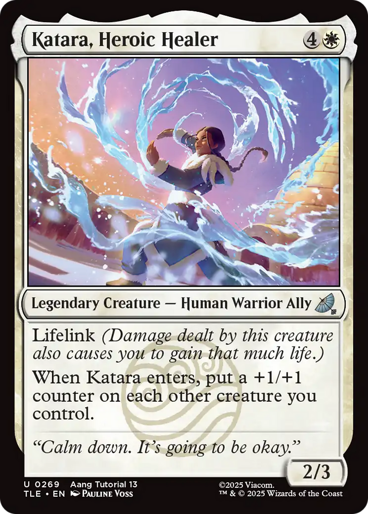 Katara, Heroic Healer (0269) [Avatar: The Last Airbender: Eternal-Legal] - Magic: The Gathering - Card Brawlers | Quebec | Canada |