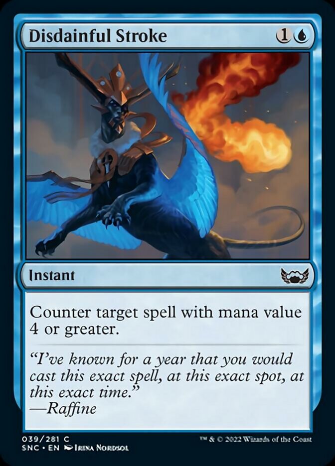 Disdainful Stroke [Streets of New Capenna] - Magic: The Gathering - Card Brawlers | Quebec | Canada |