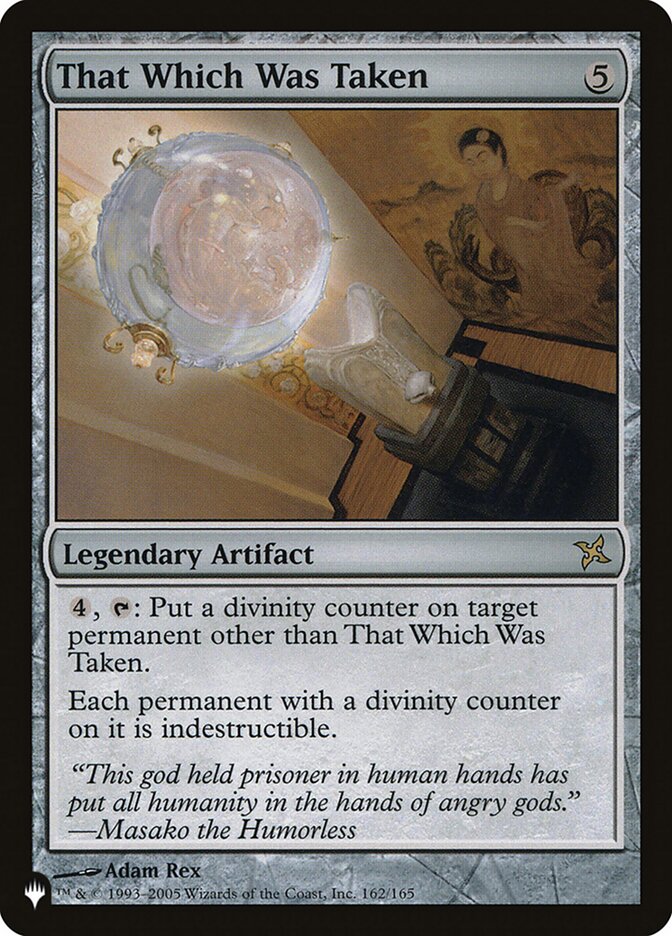 That Which Was Taken [The List] - Magic: The Gathering - Card Brawlers | Quebec | Canada |