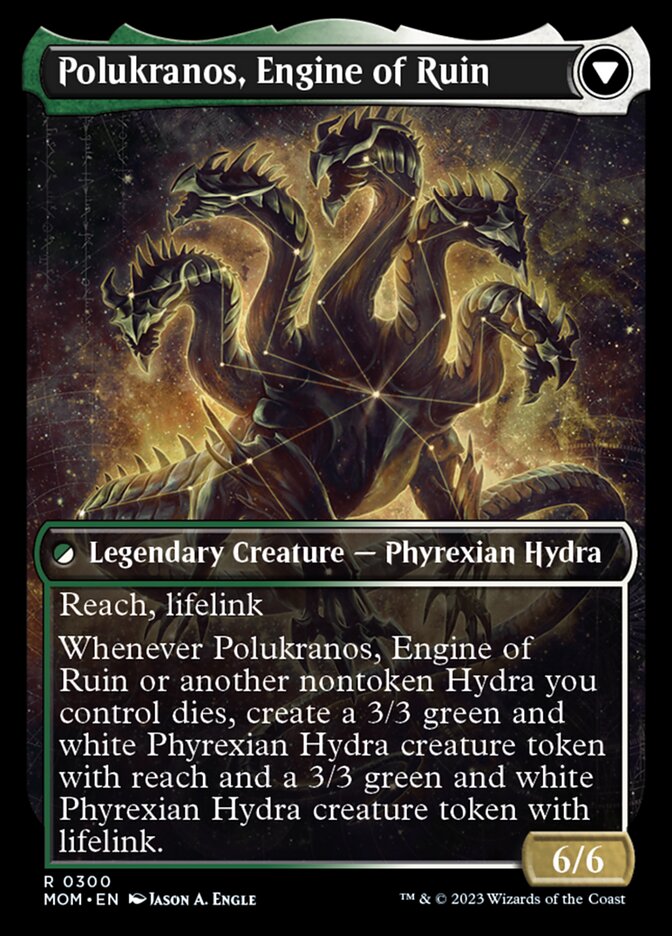 Polukranos Reborn // Polukranos, Engine of Ruin (Showcase Planar Booster Fun) [March of the Machine] - Magic: The Gathering - Card Brawlers | Quebec | Canada |