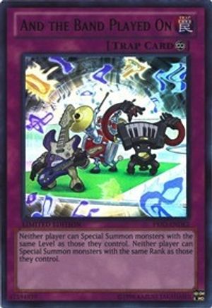 And the Band Played On [PRIO-ENDE2] Ultra Rare - Yu-Gi-Oh! - Card Brawlers | Quebec | Canada |
