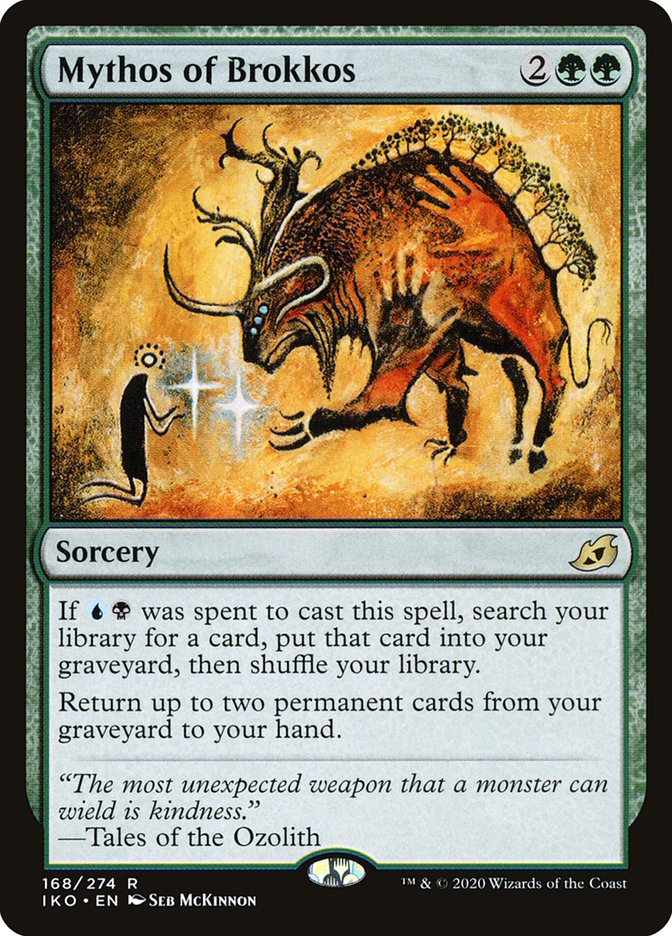 Mythos of Brokkos [Ikoria: Lair of Behemoths] - Magic: The Gathering - Card Brawlers | Quebec | Canada |