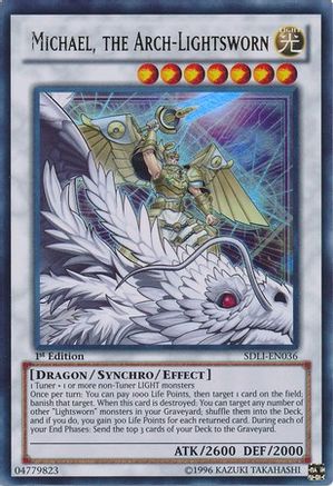 Michael, the Arch-Lightsworn [SDLI-EN036] Ultra Rare - Yu-Gi-Oh! - Card Brawlers | Quebec | Canada |