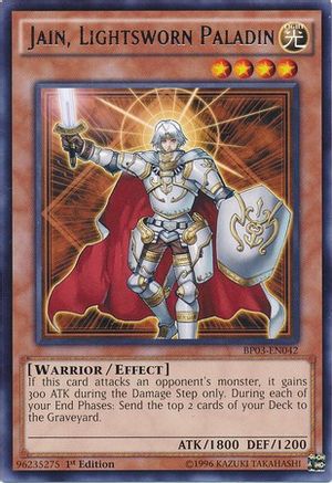 Jain, Lightsworn Paladin [BP03-EN042] Rare - Yu-Gi-Oh! - Card Brawlers | Quebec | Canada |
