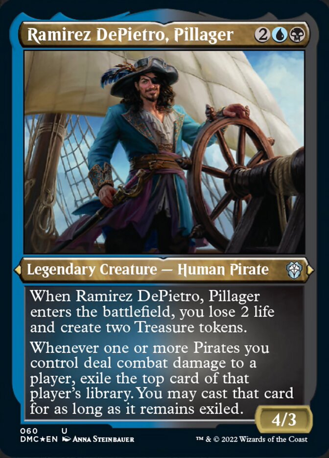 Ramirez DePietro, Pillager (Foil Etched) [Dominaria United Commander] - Magic: The Gathering - Card Brawlers | Quebec | Canada |