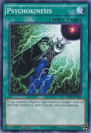 Psychokinesis [BP03-EN161] Common - Yu-Gi-Oh! - Card Brawlers | Quebec | Canada |