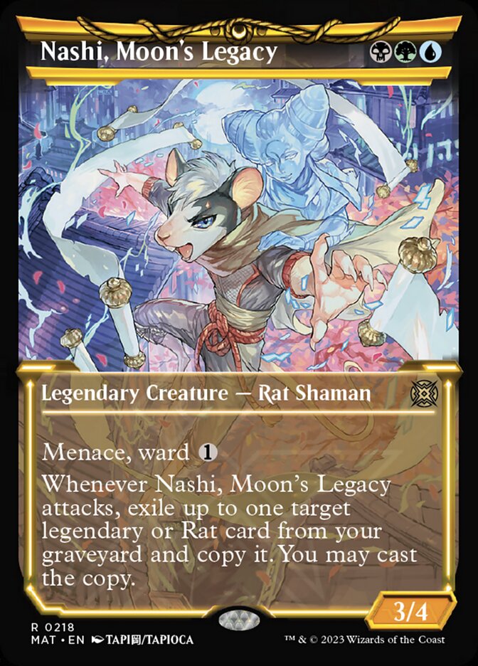 Nashi, Moon's Legacy (Showcase Halo Foil) [March of the Machine: The Aftermath] - Magic: The Gathering - Card Brawlers | Quebec | Canada |