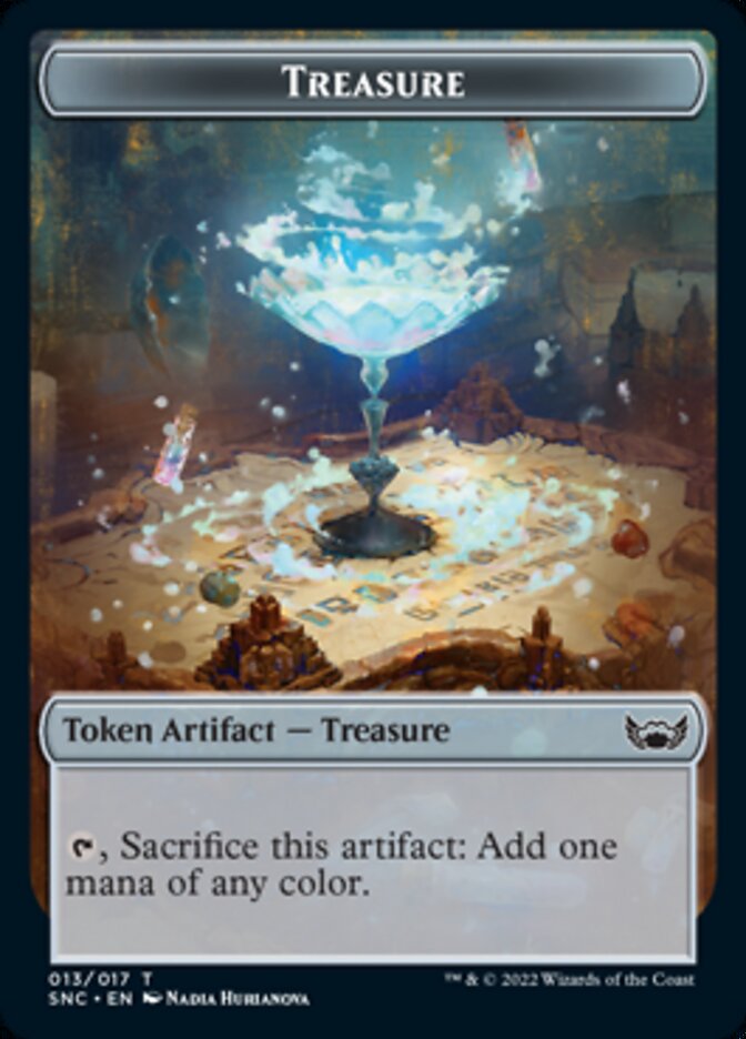 Treasure (013) // Citizen Double-Sided Token [Streets of New Capenna Tokens] - Magic: The Gathering - Card Brawlers | Quebec | Canada |