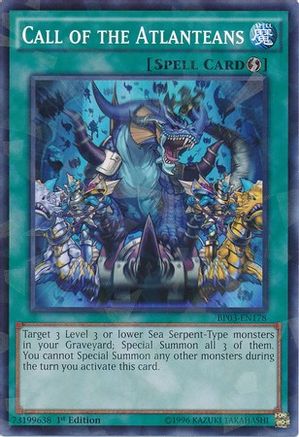 Call of the Atlanteans [BP03-EN178] Shatterfoil Rare - Yu-Gi-Oh! - Card Brawlers | Quebec | Canada |