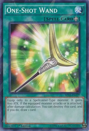 One-Shot Wand [BP03-EN179] Shatterfoil Rare - Yu-Gi-Oh! - Card Brawlers | Quebec | Canada |
