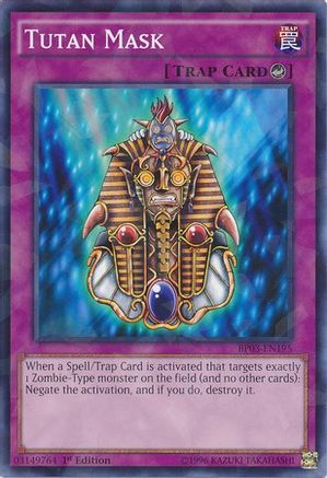 Tutan Mask [BP03-EN195] Shatterfoil Rare - Yu-Gi-Oh! - Card Brawlers | Quebec | Canada |