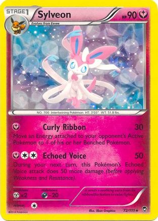 Sylveon (72/111) (Theme Deck Exclusive) [XY: Furious Fists] - Pokémon - Card Brawlers | Quebec | Canada |