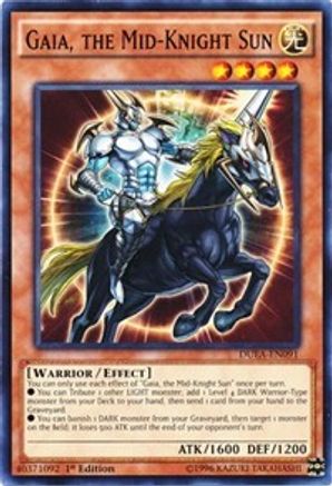 Gaia, the Mid-Knight Sun [DUEA-EN091] Common - Yu-Gi-Oh! - Card Brawlers | Quebec | Canada |