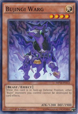 Bujingi Warg [MP14-EN113] Common - Yu-Gi-Oh! - Card Brawlers | Quebec | Canada |