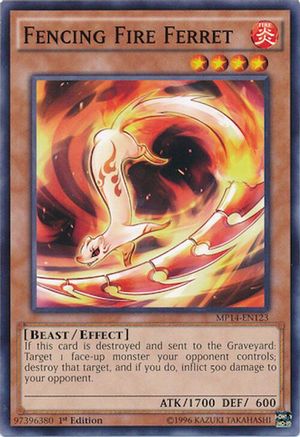 Fencing Fire Ferret [MP14-EN123] Common - Yu-Gi-Oh! - Card Brawlers | Quebec | Canada |
