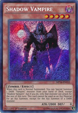 Shadow Vampire [MP14-EN152] Secret Rare - Yu-Gi-Oh! - Card Brawlers | Quebec | Canada |