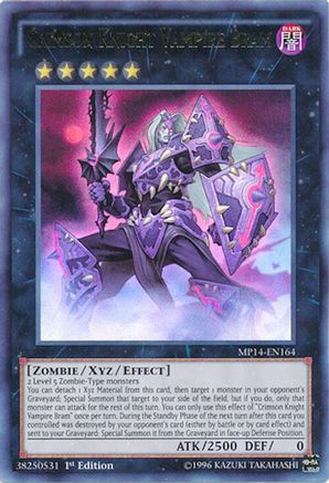 Crimson Knight Vampire Bram [MP14-EN164] Ultra Rare - Yu-Gi-Oh! - Card Brawlers | Quebec | Canada |