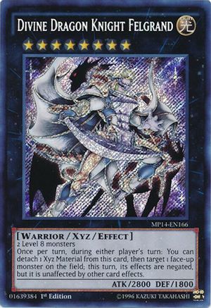 Divine Dragon Knight Felgrand [MP14-EN166] Secret Rare - Yu-Gi-Oh! - Card Brawlers | Quebec | Canada |