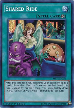 Shared Ride [MP14-EN231] Secret Rare - Yu-Gi-Oh! - Card Brawlers | Quebec | Canada |