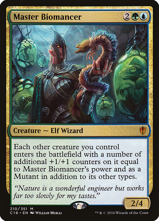 Master Biomancer [Commander 2016] - Magic: The Gathering - Card Brawlers | Quebec | Canada |