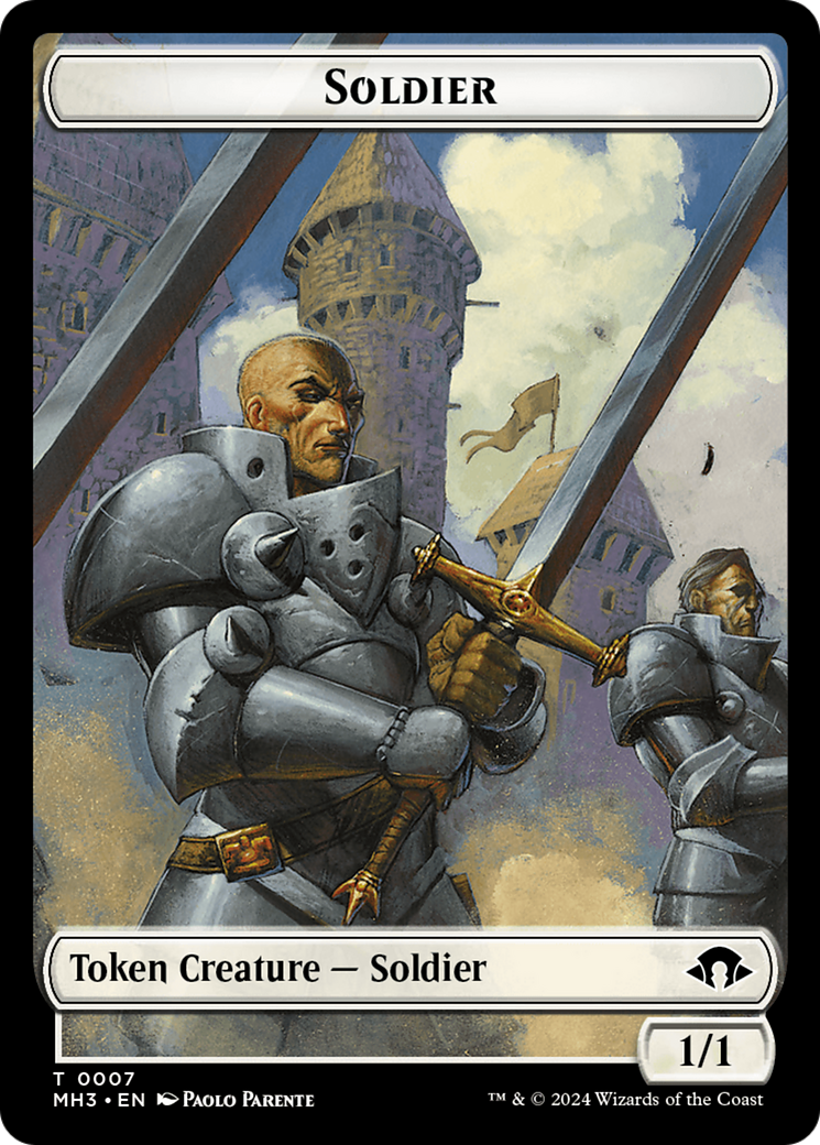 Phyrexian Germ // Soldier Double-Sided Token [Modern Horizons 3 Tokens] - Magic: The Gathering - Card Brawlers | Quebec | Canada |