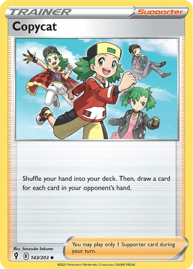 Copycat (143/203) [Sword & Shield: Evolving Skies] - Pokémon - Card Brawlers | Quebec | Canada |