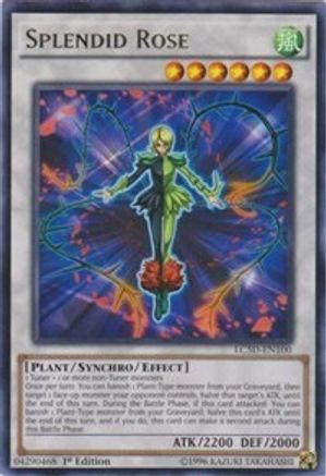 Splendid Rose [LC5D-EN100] Rare - Yu-Gi-Oh! - Card Brawlers | Quebec | Canada |