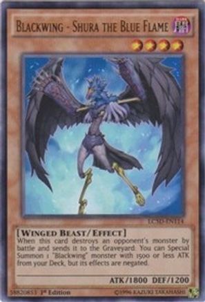 Blackwing - Shura the Blue Flame [LC5D-EN114] Ultra Rare - Yu-Gi-Oh! - Card Brawlers | Quebec | Canada |