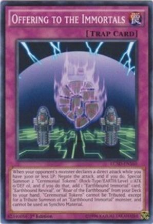 Offering to the Immortals [LC5D-EN160] Common - Yu-Gi-Oh! - Card Brawlers | Quebec | Canada |